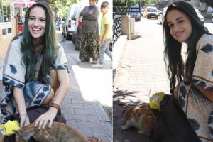 Sokaklarının kedileri İtalyan Lucato'ya emanet
