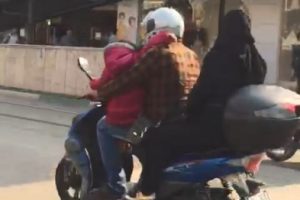 Bursa'da tehlikeli yolculuk