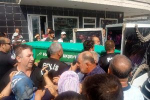 İnşaattan d&uuml;şen iş&ccedil;i  can verdi!