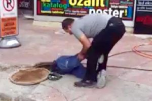 'İş g&uuml;venliği mi bu?'