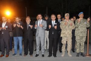 Hakkari'de şehitler i&ccedil;in t&ouml;ren d&uuml;zenlendi