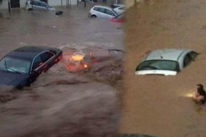 Tatil cennetinde sel can aldı