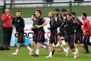 A Milli Futbol Takımı, Bosna-Hersek maçının hazırlıklarını tamamladı