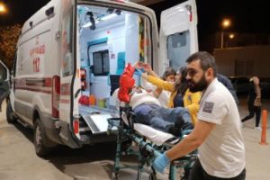 Bursa'da kolunu silindire kaptıran işçi yaralandı
