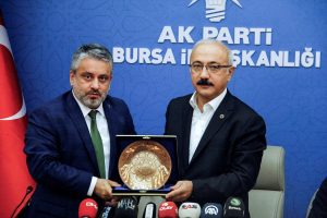 AK Parti Genel Başkan Yardımcısı Elvan, Bursa'da a&ccedil;ıklamalarda bulundu