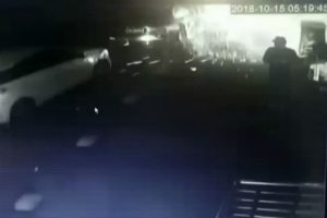 Lokantadaki patlama anı kamerada