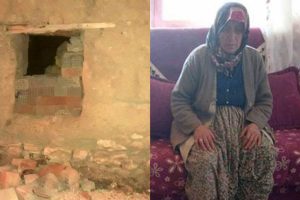 Yaşlı kadına dehşeti yaşattı, serbest kaldı
