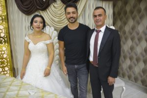 Yusuf G&uuml;ney şehit askerin kardeşinin d&uuml;ğ&uuml;n&uuml;ne katıldı