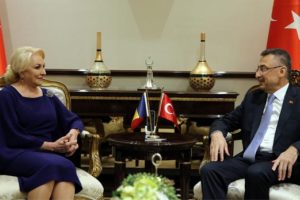 Fuat Oktay, Romanya Başbakanı Dancila ile g&ouml;r&uuml;şt&uuml;