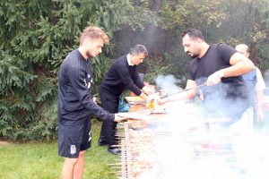 Beşiktaş barbek&uuml;de buluştu