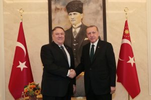 Erdoğan-Pompeo g&ouml;r&uuml;şmesi ger&ccedil;ekleşti