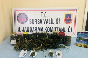 Bursa'da jandarma uyuşturucu tacirlerine g&ouml;z a&ccedil;tırmıyor
