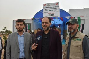 Savaş mağduru &ouml;ğrencilere yurt yardımı