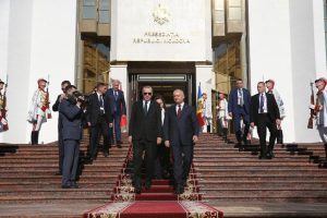 Erdoğan Moldova Cumhurbaşkanlığı Binasının a&ccedil;ılış t&ouml;renine katıldı