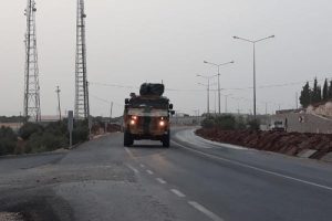 Askeri konvoy Reyhanlı'ya ulaştı