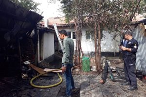 Alevlerin sardığı k&ouml;m&uuml;rl&uuml;k kullanılmaz hale geldi