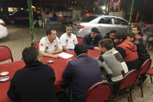 Bursa'da jandarmadan balık&ccedil;ılara seminer