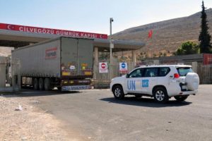 BM'den İdlib'e 30 TIR insani yardım