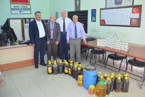 Bursa'da muhtarlardan atık yağ projesine b&uuml;y&uuml;k destek