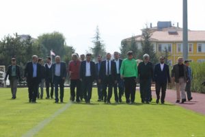 Kayserispor'a başkandan ziyaret
