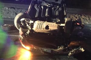 'Mıcırlı' yola giren otomobil takla attı: 4 ölü