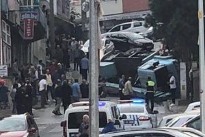 Trabzon'da korku dolu anlar...