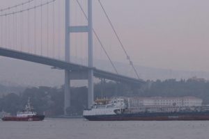 İstanbul Boğazı'nda gemi arızası