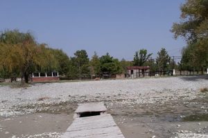 Eğirdir G&ouml;l&uuml; kıyısında korkutan g&ouml;r&uuml;nt&uuml;