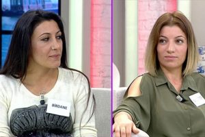 Eşinin sevgilisiyle canlı yayında y&uuml;zleşti