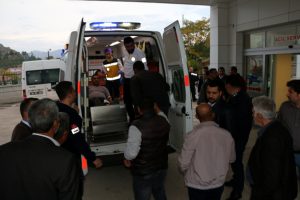 Yol verme kavgasında kan aktı