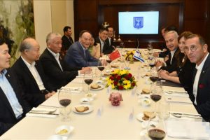 &Ccedil;in Devlet Başkan Yardımcısı &Ccedil;işan İsrail'de