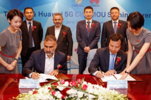 Turkcell ve Huawei 5G'li akıllı şehirler i&ccedil;in imza attı