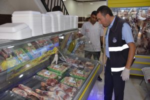 Zabıta ekipleri kasapları denetledi