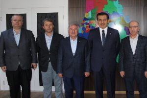 M&Uuml;SİAD'dan Bursa Yıldırım Kaymakamına hayırlı olsun ziyareti