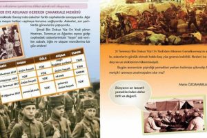 Ders kitabında &Ccedil;anakkale hatası!