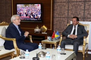 Bursa Milletvekili &Ouml;zen'den Bosna Hersek Bursa Fahri Konsolosu'na ziyaret