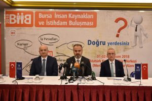 Bursa İnsan Kaynakları ve İstihdam Buluşması g&uuml;n sayıyor