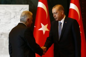 Erdoğan TBMM Başkanı Yıldırım'ı kabul etti