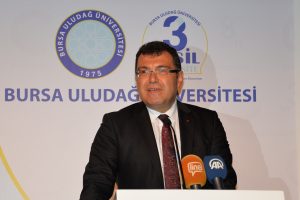 T&Uuml;BİTAK Başkanı Mandal Bursa Uludağ &Uuml;niversitesi'ni ziyaret etti