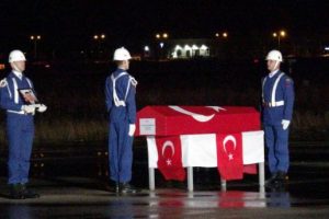 Şehit Kaplanbaba'nın cenazesi memleketine uğurlandı