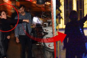 &Uuml;nl&uuml; oyuncunun olaylı gecesi!  "Ben Sivaslıyım, g&uuml;&ccedil; bende. Uyanın ulan"