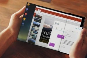 Samsung'dan katlanabilir tablet geliyor!