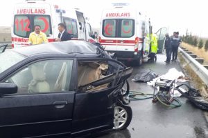 Ankara'da feci kaza: 3 &ouml;l&uuml;