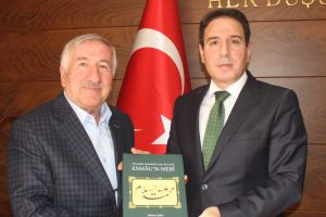 Bursa M&uuml;stakil Sanayici ve İş Adamları Derneği'nden Nil&uuml;fer Kaymakamlığına ziyaret