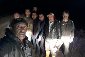 Sulama kanalına d&uuml;şen kızılgeyik kurtarıldı
