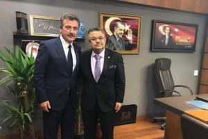 Bursa Yenişehir Belediye Başkanı Çelik yatırımlar için Ankara'da