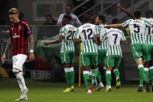 Milan, Betis'e boyun eğdi!