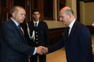 Cumhurbaşkanı Erdoğan İ&ccedil;işleri Bakanı Soylu'yu kabul etti