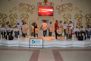 Engelli gen&ccedil;lere ritim dersi