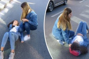 Motosiklet s&uuml;r&uuml;c&uuml;s&uuml; &ccedil;arpıp ka&ccedil;tı!